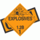 UN 0107 - Explosive Class 1.2B Placards