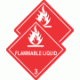 Hazard Class 3 Flammable Labels