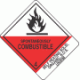 PrePrinted Hazard Class 4.2 Spontaneously Combustible Proper Shipping Name Labels