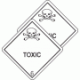 Hazard Class 6.1 Toxic Labels