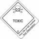 Custom Imprinted Hazard Class 6.1 Toxic Proper Shipping Name Labels