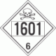 UN 1601 - Poison or Toxic Class 6.1 Placards