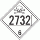 UN 2732 - Poison or Toxic Class 6.1 Placards