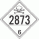 UN 2873 - Poison or Toxic Class 6.1 Placards