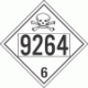 UN 9264 - Poison or Toxic Class 6.1 Placards