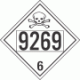 UN 9269 - Poison or Toxic Class 6.1 Placards