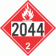 UN 2044 - Flammable Gas Class 2.1 Placards