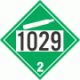 UN 1029 - Non-Flammable Gas Class 2.2 Placards