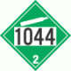 UN 1044 - Non-Flammable Gas Class 2.2 Placards