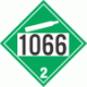 UN 1066 - Non-Flammable Gas Class 2.2 Placards