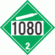 UN 1080 - Non-Flammable Gas Class 2.2 Placards