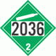 UN 2036 - Non-Flammable Gas Class 2.2 Placards