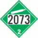 UN 2073 - Non-Flammable Gas Class 2.2 Placards