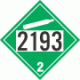 UN 2193 - Non-Flammable Gas Class 2.2 Placards