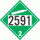 UN 2591 - Non-Flammable Gas Class 2.2 Placards