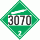 UN 3070 - Non-Flammable Gas Class 2.2 Placards