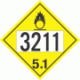 UN 3211 - Oxidizer Class 5.1 Placards