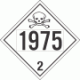 UN 1975 - Toxic Gas Class 2.3 Placards