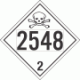 UN 2548 - Toxic Gas Class 2.3 Placards