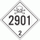 UN 2901 - Toxic Gas Class 2.3 Placards