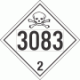 UN 3083 - Toxic Gas Class 2.3 Placards