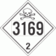 UN 3169 - Toxic Gas Class 2.3 Placards