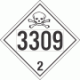 UN 3309 - Toxic Gas Class 2.3 Placards