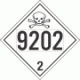 UN 9202 - Toxic Gas Class 2.3 Placards