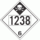 UN 1238 - Inhalation Hazard Class 6.1 Placards