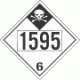 UN 1595 - Inhalation Hazard Class 6.1 Placards