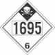 UN 1695 - Inhalation Hazard Class 6.1 Placards