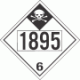 UN 1895 - Inhalation Hazard Class 6.1 Placards