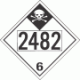 UN 2482 - Inhalation Hazard Class 6.1 Placards