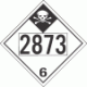 UN 2873 - Inhalation Hazard Class 6.1 Placards