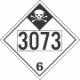 UN 3073 - Inhalation Hazard Class 6.1 Placards