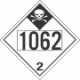 UN 1062 - Inhalation Hazard Class 2.3 Placards