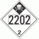 UN 2202 - Inhalation Hazard Class 2.3 Placards