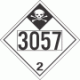 UN 3057 - Inhalation Hazard Class 2.3 Placards