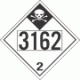 UN 3162 - Inhalation Hazard Class 2.3 Placards