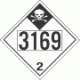 UN 3169 - Inhalation Hazard Class 2.3 Placards