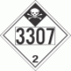 UN 3307 - Inhalation Hazard Class 2.3 Placards