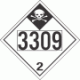 UN 3309 - Inhalation Hazard Class 2.3 Placards