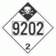 UN 9202 - Inhalation Hazard Class 2.3 Placards