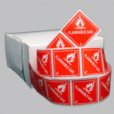 Flammable Gas Class 2.1 Mini Flag Marking for Bill of Lading and Shipping Documents