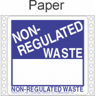 Non Regulated Material Paper Labels HWL266P