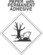 Environmentally Hazardous Marking Paper Labels