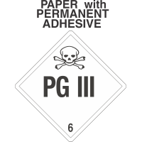 PG III 6.2 Paper Labels