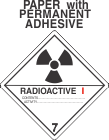 Radioactive I Class 7 Paper Labels