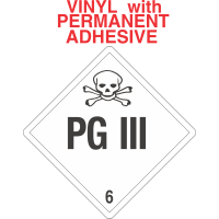 PG III 6.2 Vinyl Labels