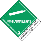 1, 1, 1, 2 (Tetrafluoroethane) Or Refrigerant Gas R 134A, 2.2 UN3159